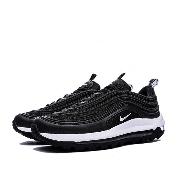 Women's Running weapon Air Max 97 Black Shoes 025